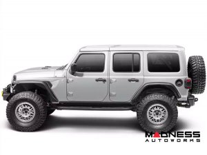 Jeep Wrangler JL Fender Flare - Rear - Rugged Ridge - Tube Jeep Wrangler JL Fender Flare - Rear - Rugged Ridge - Tube